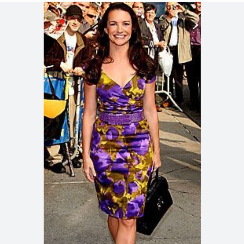Michael Kors Floral Cocktail Dress US 10